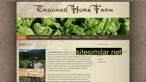 crookedhornfarm.ca alternative sites