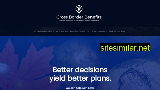 crossborderbenefits.ca alternative sites