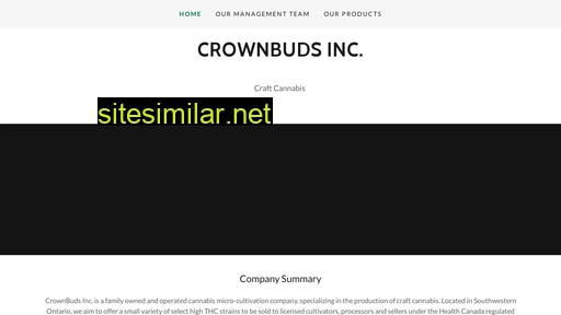 crownbudscannabis.ca alternative sites