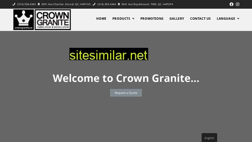 crowngranite.ca alternative sites