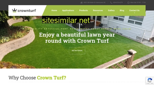 crownturf.ca alternative sites