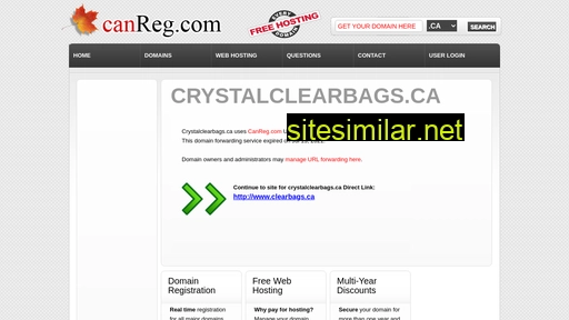 crystalclearbags.ca alternative sites