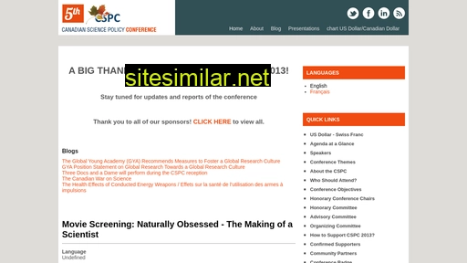 cspc2013.ca alternative sites