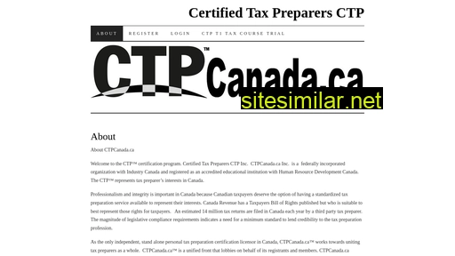 ctpcanada.ca alternative sites
