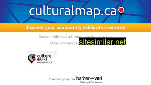 culturalmap.ca alternative sites