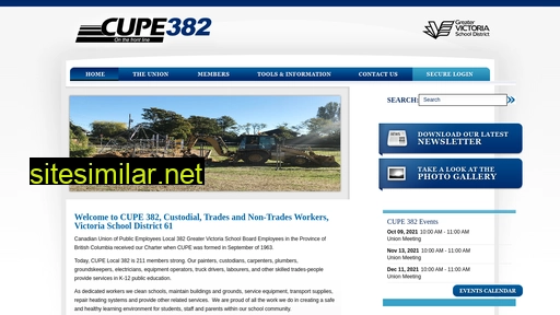 Cupe382 similar sites