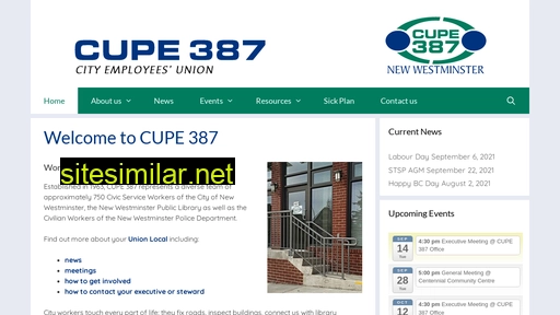 Cupe387 similar sites