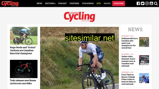 cyclingmagazine.ca alternative sites