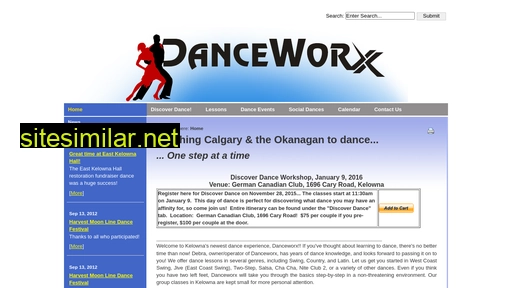 danceworx.ca alternative sites