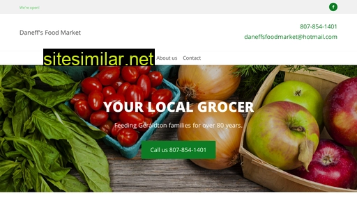 Daneffsfoodmarket similar sites