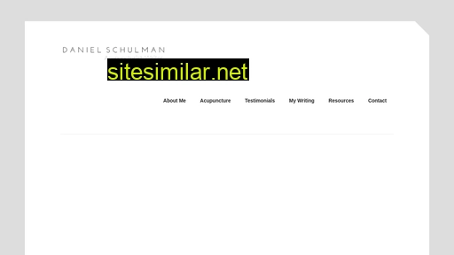 danielschulman.ca alternative sites