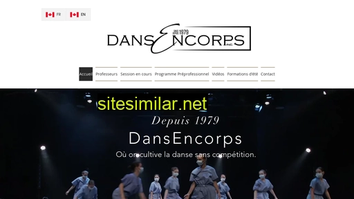 dansencorps.ca alternative sites