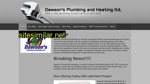 dawsonsplumbing.ca alternative sites