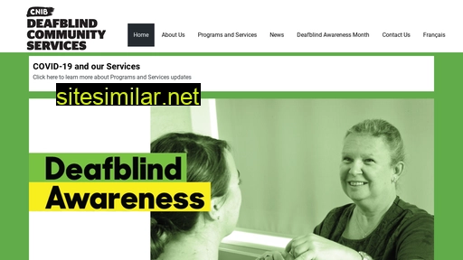 deafblindservices.ca alternative sites