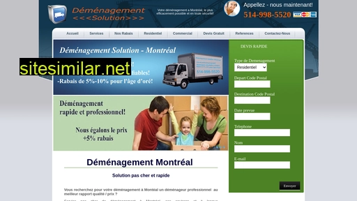 demenagementsolutionmontreal.ca alternative sites