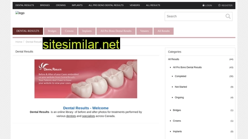 dentalresults.ca alternative sites