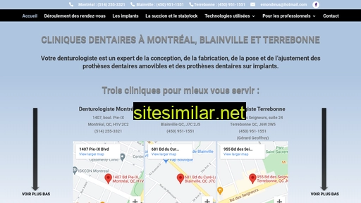 dentier.ca alternative sites