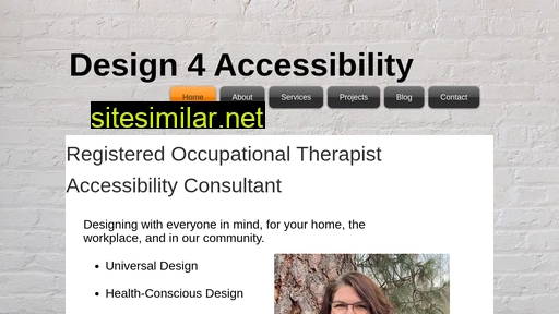 Design4accessibility similar sites