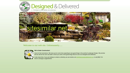 Designedanddelivered similar sites