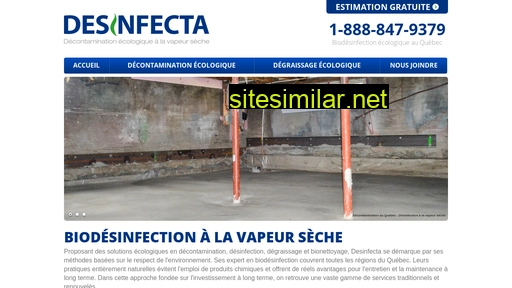 desinfecta.ca alternative sites