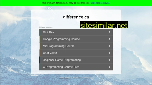 difference.ca alternative sites