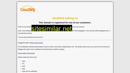 disabled-sailing.ca alternative sites