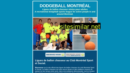 dodgeballmontreal.ca alternative sites