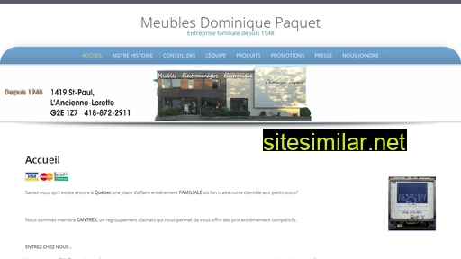 dominiquepaquet.ca alternative sites