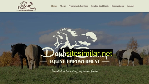 doublebeautyhorses.ca alternative sites