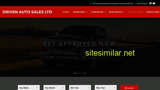 drivenautosales.ca alternative sites