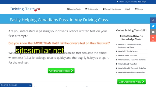 driving-tests.ca alternative sites