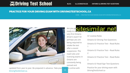 drivingtestschool.ca alternative sites