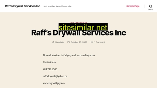 drywallguys.ca alternative sites