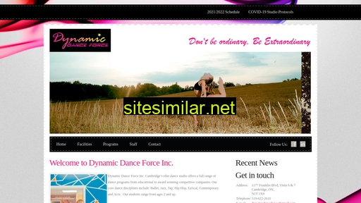 Dynamicdanceforce similar sites
