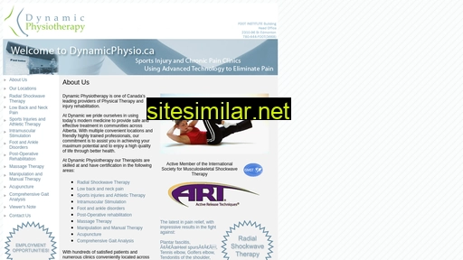 dynamicphysio.ca alternative sites