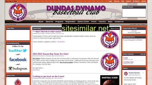 dynamobasketball.ca alternative sites
