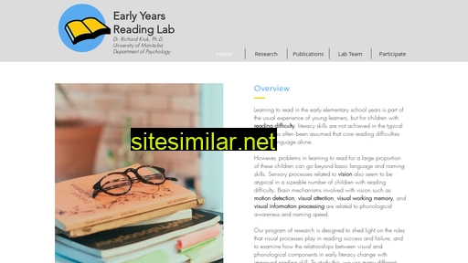 Earlyreadingproject similar sites