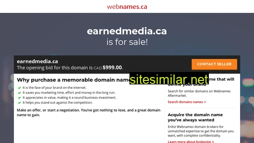earnedmedia.ca alternative sites