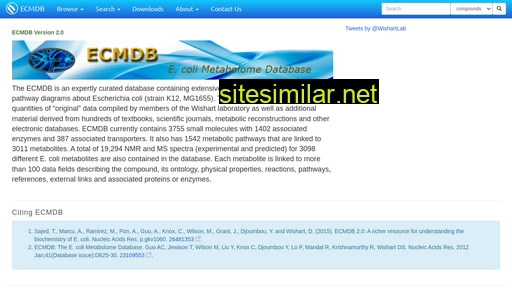 Ecmdb similar sites