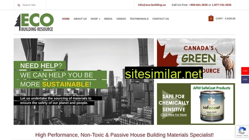 eco-building.ca alternative sites
