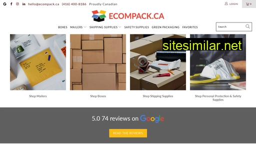 ecompack.ca alternative sites