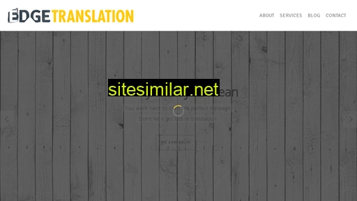 Edgetranslation similar sites