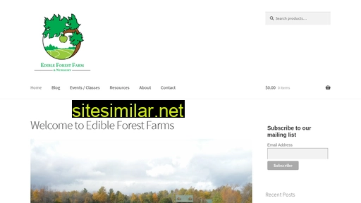 edibleforestfarms.ca alternative sites