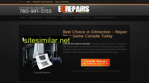 Edmontonconsolerepairs similar sites
