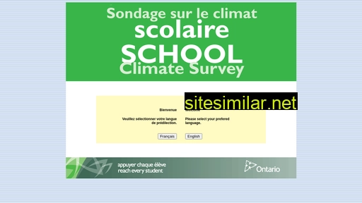 Edu-climate-surveys similar sites