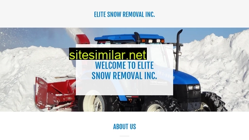 Elitesnowremovalmoncton similar sites