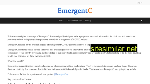 emergentc.ca alternative sites