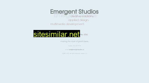emergentstudios.ca alternative sites