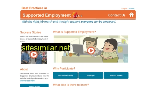 employmentforall.ca alternative sites