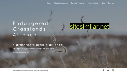 endangeredgrasslandsalliance.ca alternative sites